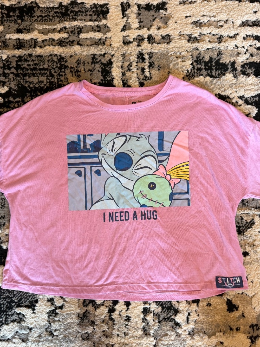 Stitch crop top Size S (4-6)